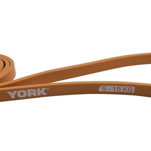 Резинка для фитнеса  York 5-15 кг оранжевый #Y-80500 - фото №6